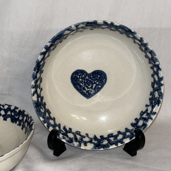 Tienshan Dining Folk Craft Hearts By Tienshan Cereal Bowls 65 Set